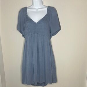 Charlotte Russe Slate Blue Tunic Top